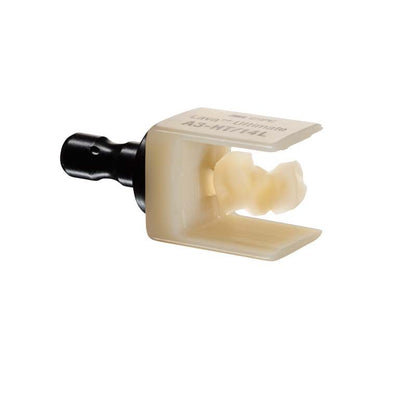 Lava™ Ultimate LT 14L C2 CAD/CAM Block mit Fräsung in Beige.
