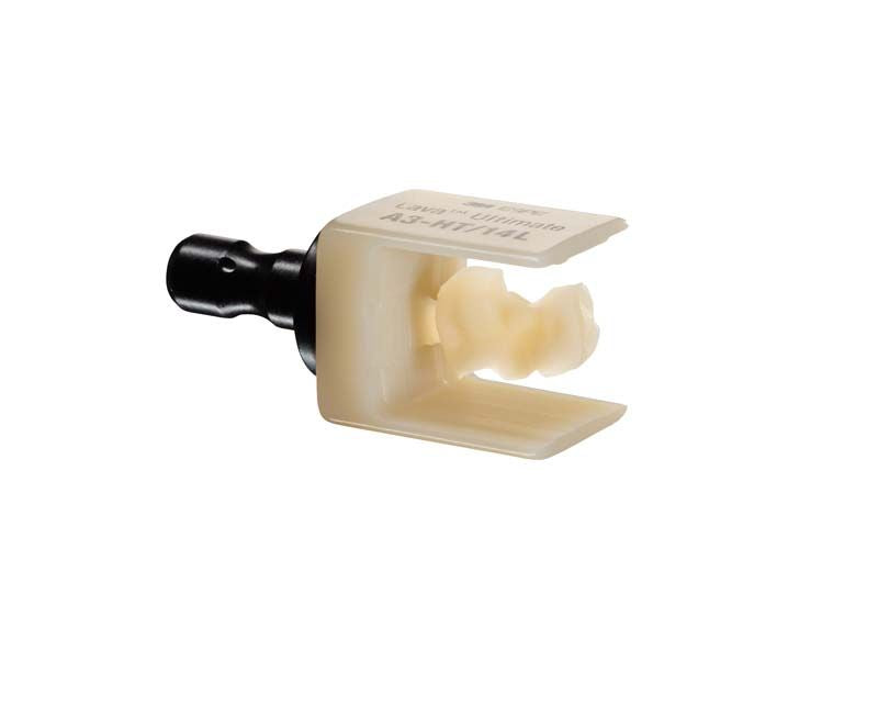 Lava™ Ultimate LT 12 A2 Dentalblock mit detaillierter Fräsung.