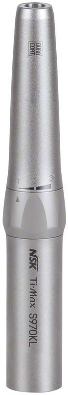 Ti-Max Airscaler Typ S970 KL mit sichtbarer DURACOAT Beschichtung und Skala.