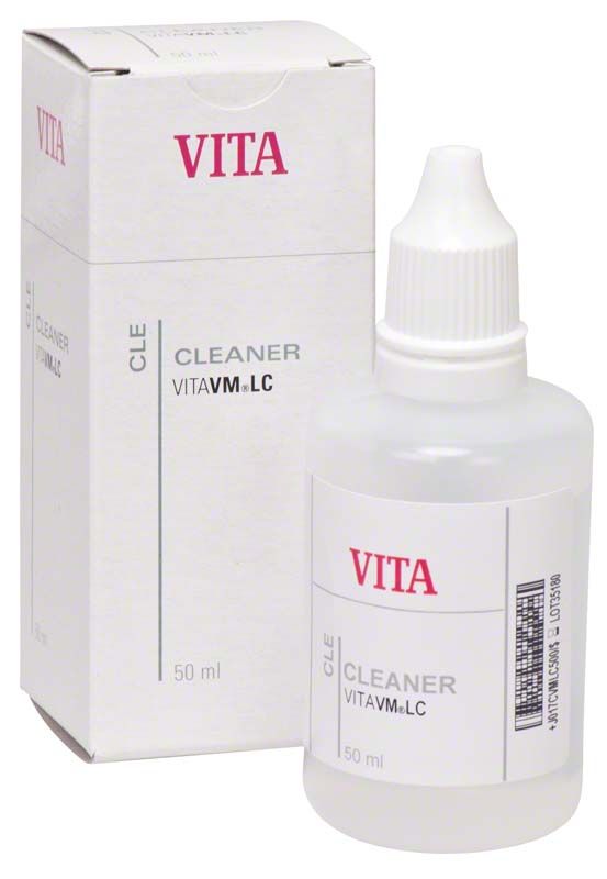 VITAVM®LC CLEANER Flasche und Verpackung mit 50ml Inhalt.