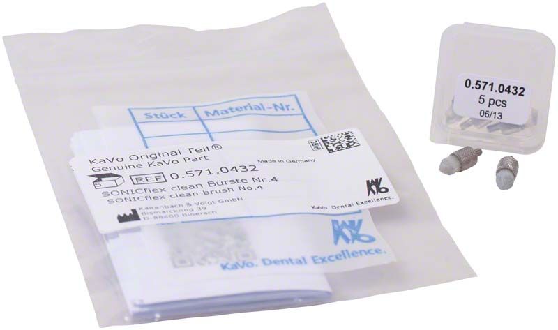 SONICflex clean Bürste Nr. 4 in Originalverpackung mit zwei Bürstenaufsätzen.