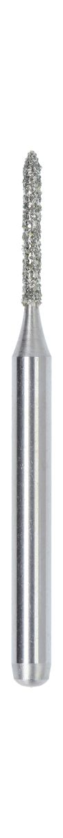 Diamantbeschichteter Fräser FG 288 008 für zahnmedizinische Anwendungen.