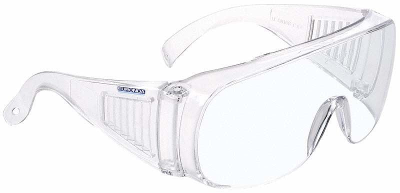 Monoart Schutzbrille light von Euronda mit transparentem Überbrillen-Design.