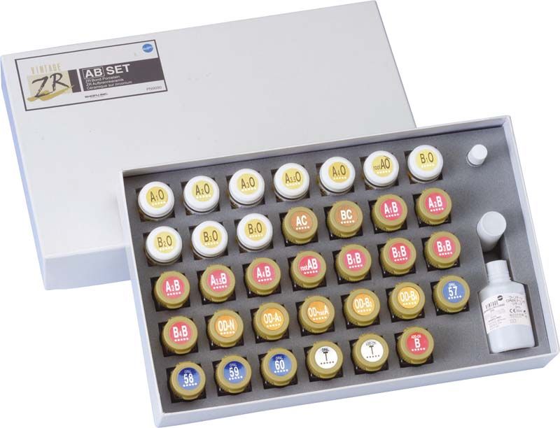 Vintage ZR Sets AB Set mit verschiedenen Fläschchen in einer weißen Box.