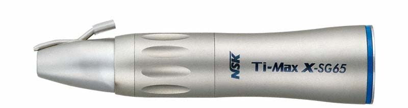 Chirurgie-Handstück Ti-Max X-SG65 blau ohne Licht, Seitenansicht.