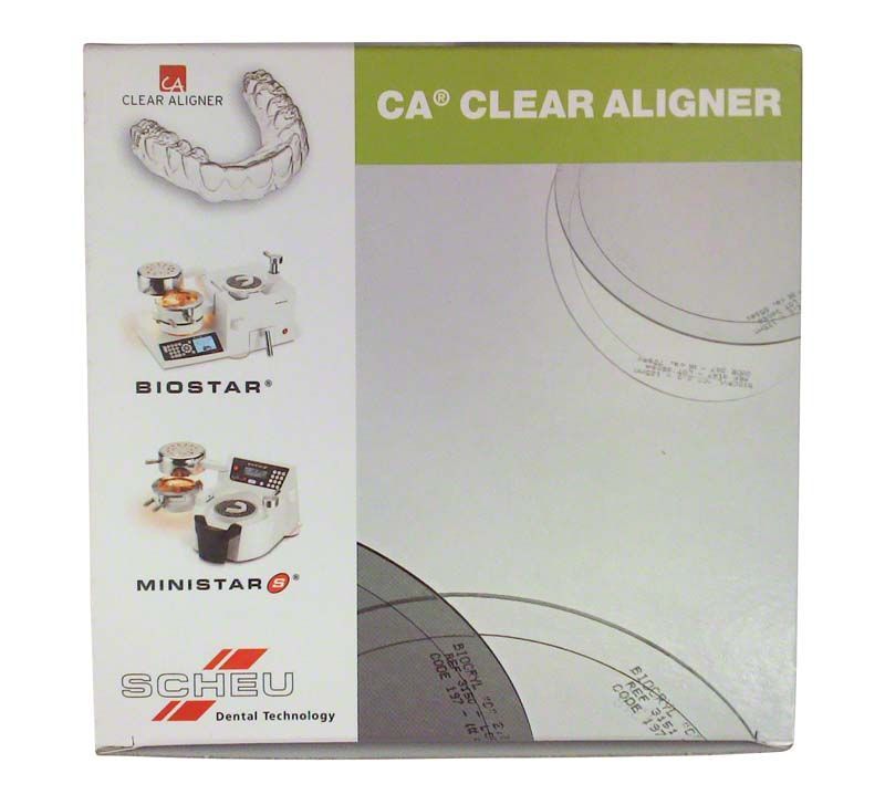 Verpackung der CA® Folie 100er Soft mit BioStar- und MiniStar-Geräten.