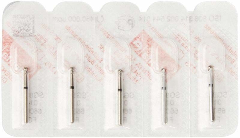 Diamantbohrer FG SG802 014 schwarz in Blisterverpackung