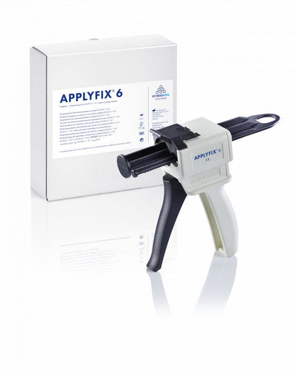 Dosierpistole Applyfix 6 von Medic-Star vor Verpackung.