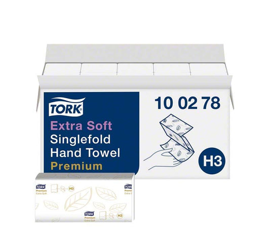 Image of Tork Handtuch (V-Falz) Extra Weich Karton 15 x 200 Stück