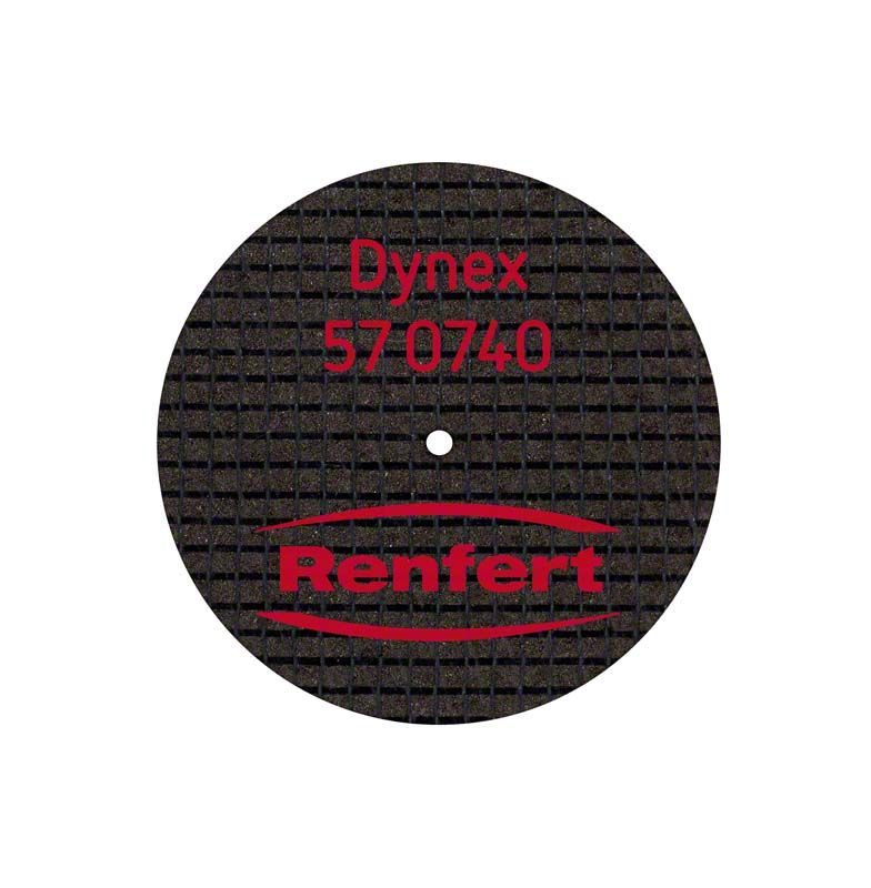 Dynex Trenn- und Schleifscheibe für Dentalanwendungen, Ø 40mm, Stärke 0,70mm.