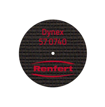 Dynex Trenn- und Schleifscheibe für Dentalanwendungen, Ø 40mm, Stärke 0,70mm.