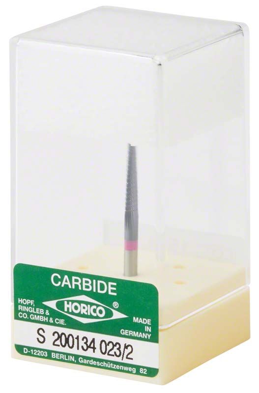 Hartmetallfräser Querhieb S200 134 023/2 in transparenter Verpackung.