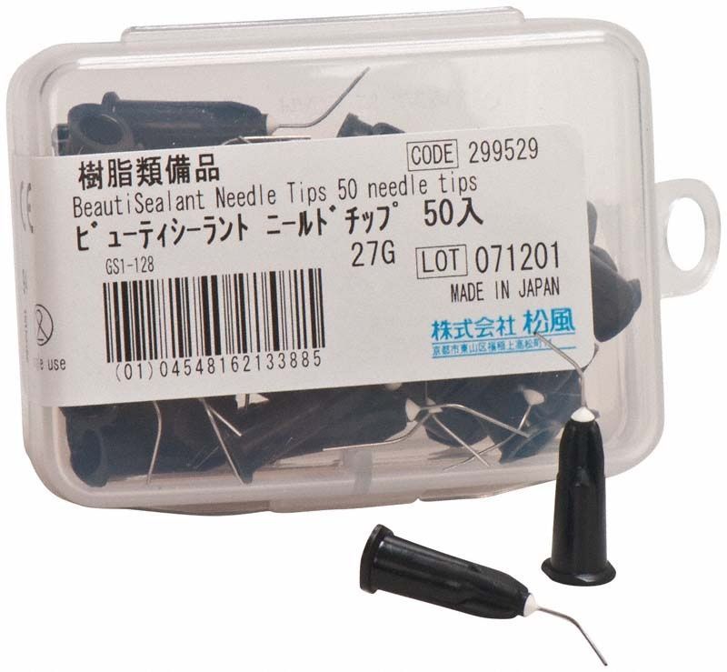 BeautiSealant Kanüle 27 G, 50 Stück in transparenter Box.