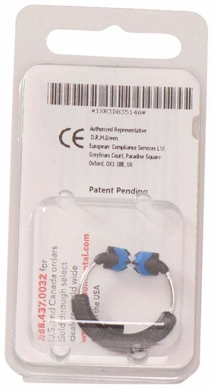 Composi-Tight 3D XR Soft Face Ring blau in Verpackung