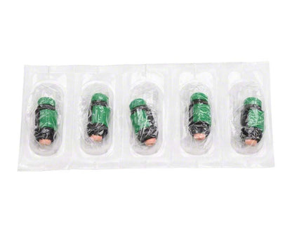 Fünf einzeln verpackte Aplicaps des Photac™ Fil Quick Glasionomer-Füllungsmaterials.