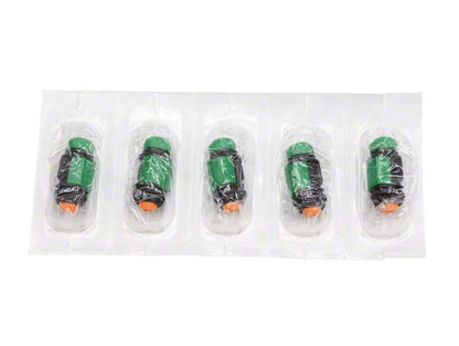 Fünf versiegelte Photac™ Fil Quick Aplicap™ Kapseln in Blisterverpackung.
