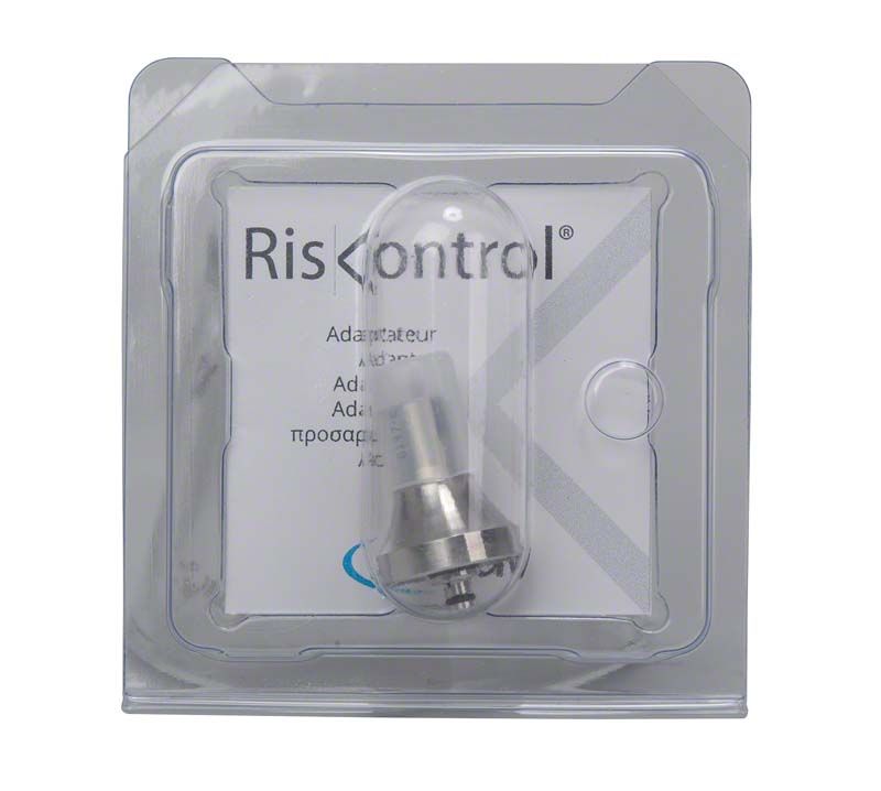 Riskontrol® Adapter Cefla Inox in Kunststoffverpackung.