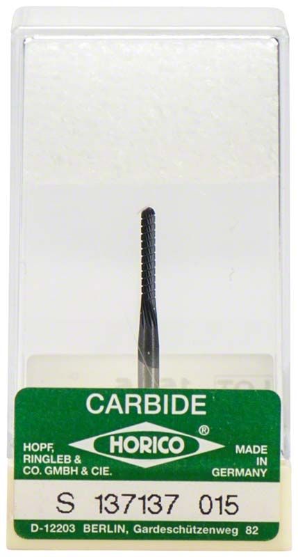 Hartmetallfräser schwarz beschichtet S137 137 015 in Verpackung.