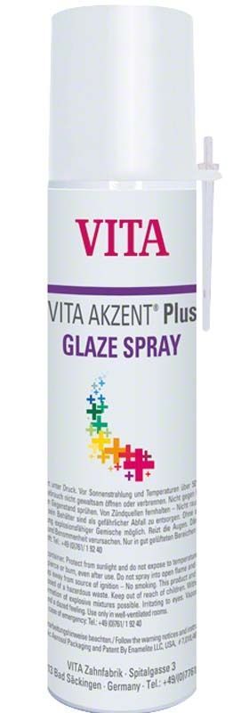 VITA AKZENT® Plus GLAZE SPRAY für dentalen Hochglanz mit Sprühaufsatz.