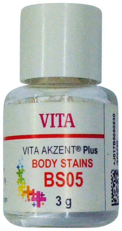 VITA AKZENT® Plus BODY STAINS Pulver BS05 in weißem Behälter, 3g.