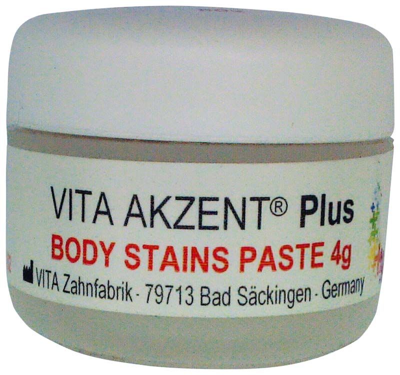 VITA AKZENT® Plus BODY STAINS Paste BS02 im 4g-Tiegel.