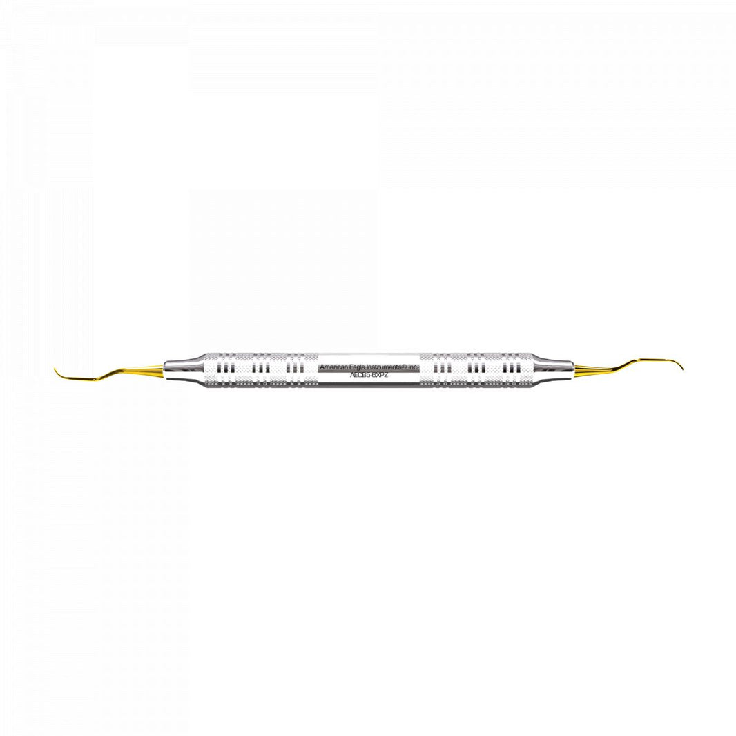 Universalkürette Barnhart 5-6 mit ergonomischem Griff und Doppelenden.