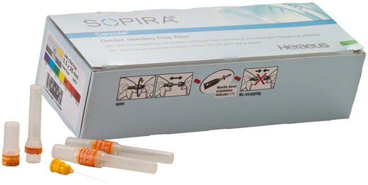 Image of SOPIRA® Carpule® Kanülen Free Flow 30G - 0,3 x 25 mm