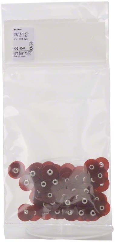 Super Flexible Discs SF1410 Ø14mm grob in transparenter Verpackung.