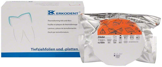 Image of Erkodur 10 St. klar, Ø125mm x 4,0mm