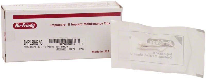 Implacare® II Universalkürette BH5/6 Verpackung mit Ersatzspitzen.