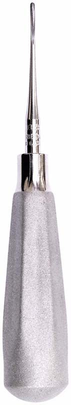 Luxierinstrument Black Line - 3mm gerade mit silbernem Griff.