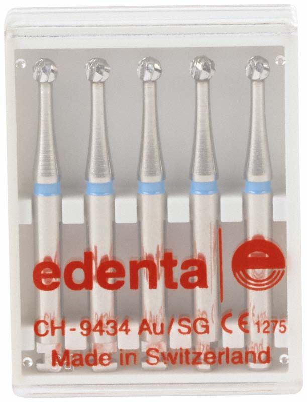 Rosenbohrer C1SX RAL 021 im Set mit blauem Ring.