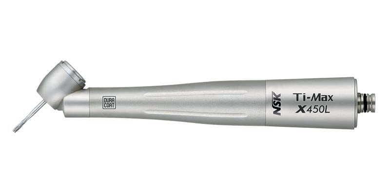 Licht-Turbine Ti-Max X450L mit ergonomischem Design in Silber.