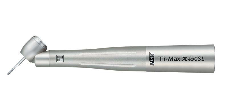 Licht-Turbine Ti-Max X450SL mit schlankem, silbernem Design.