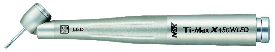 Licht-Turbine Ti-Max X450WLED mit LED-Beleuchtung und schlankem Griff.