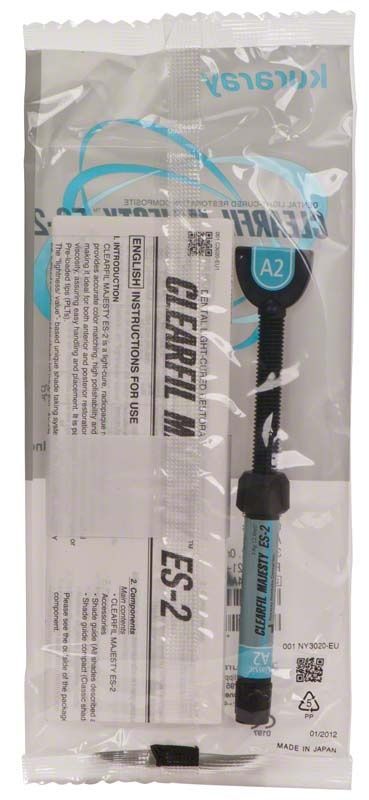 Klarfil Majesty ES-2 Spritze A2 in Originalverpackung mit Gebrauchsanweisung.