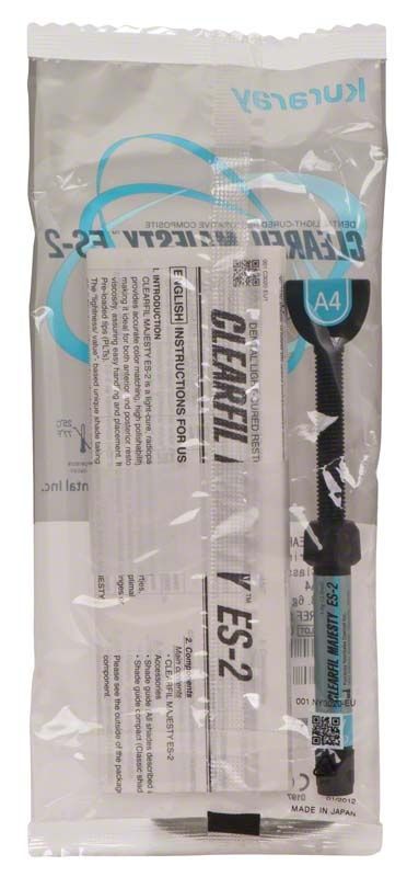 Klarfil Majesty ES-2 Spritze A4 in transparenter Verpackung.