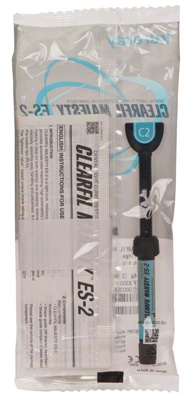 Klarfil Majesty ES-2 Spritze C2 in transparenter Verpackung.
