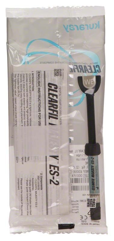 Klarfil Majesty ES-2 Spritze WE in Verpackung mit Gebrauchsanweisung.