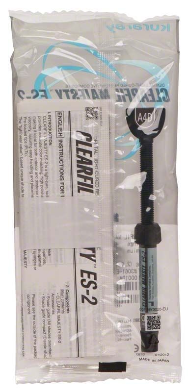 Kunststoffspritze Clearfil Majesty ES-2 A4D in Originalverpackung.