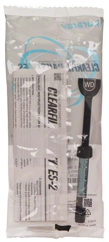 Klarfil Majesty ES-2 Spritze WD in Originalverpackung mit Produktinformationen.