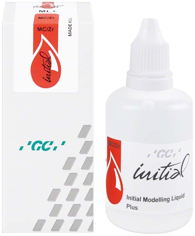GC Initial MC / Zr-FS Modelling Liquid PLUS 50ml Flasche mit Verpackung.