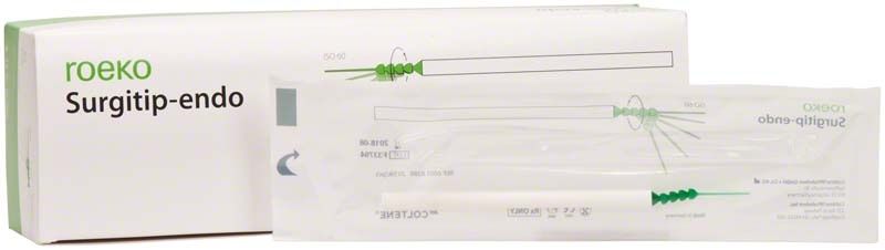 ROEKO Surgitip-endo Absaugkanülen in steriler Verpackung.