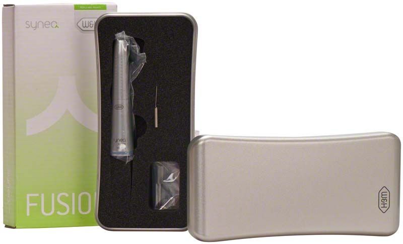 Synea Fusion Handstück Typ HG-43 A in Verpackung mit Zubehör.