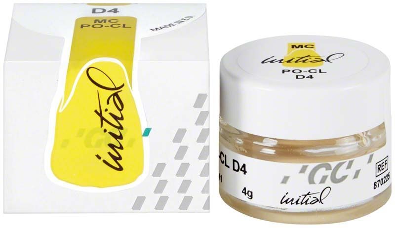 GC Initial MC Paste Opaque Classic Line PO-CL D4 im Glasbehälter mit Verpackung