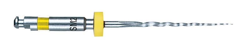 Endofeile SybronEndo TF® Adaptive 27mm SM2 mit gelbem Ring.