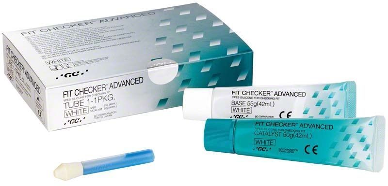 Fit Checker Advanced weiß Tube mit Verpackung und Zubehör.