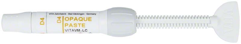 VITA VM® LC Opaque Paste Spritze D4 mit Verschlusskappe.