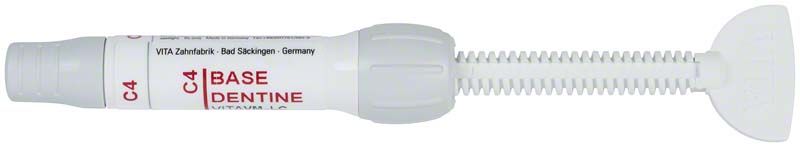 VITAVM®LC BASE DENTINE C4 Spritze mit Gewindekolben für Zahnrestaurationen