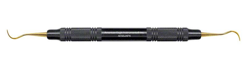 American Eagle XP Scaler Blackjack mit goldfarbener Spitze für Seitenzähne